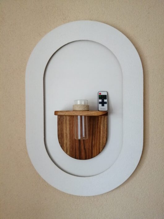 Drevená dekorácia s LED osvetlením DD102 - Image 3